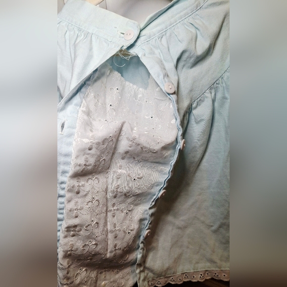 Vintage 80s Kinda Kute Button-Up Skirt Made in Canada (6) - Picture 4 of 12